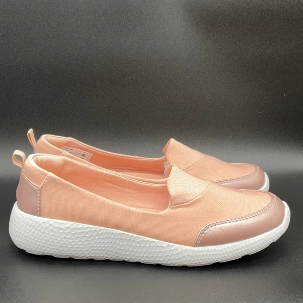 Land’s End - Rose Gold Metal Gatas Slip on Shoe